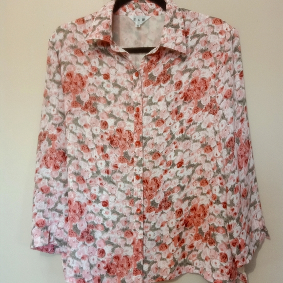 Floral long sleeve - Picture 1 of 6